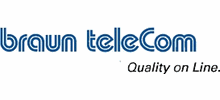 Logo braun teleCom